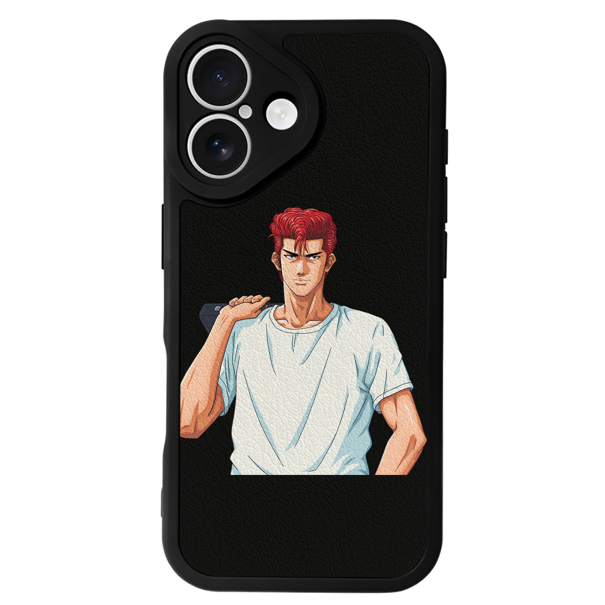 （画像用） SLAM DUNK／スラムダンク 【iPhone 16シリーズ対応】シリコンスマホケース（レザー調） 材質：シリコン